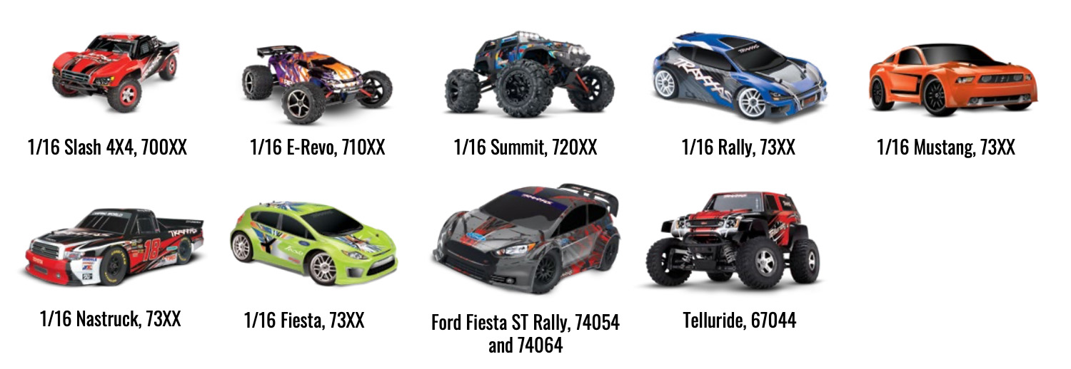 1/16 Electric Models